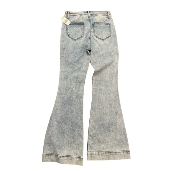 NWT Driftwood Light Wash Farrah Flare Jeans | Size 28x34 - Picture 3 of 5